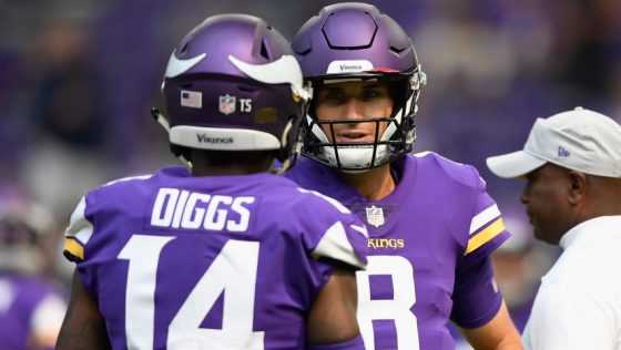 Minnesota Vikings som förlorade sina nuvarande spelare för framtida spelares skull